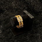 Antique Zircon Style Bangle