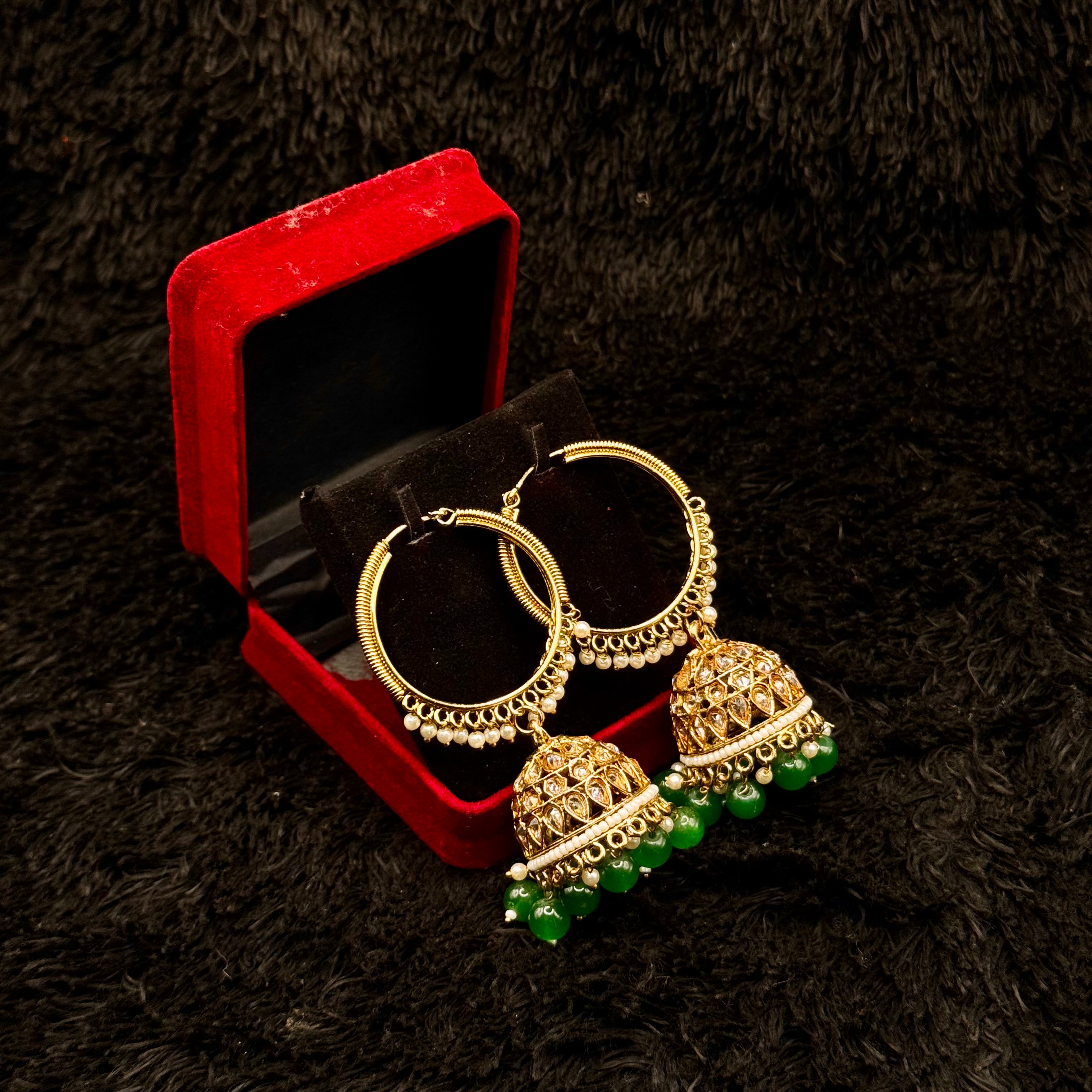 Indian Jhumka Bali Earrings