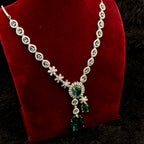 Indian AD Cubic Jewelry Set