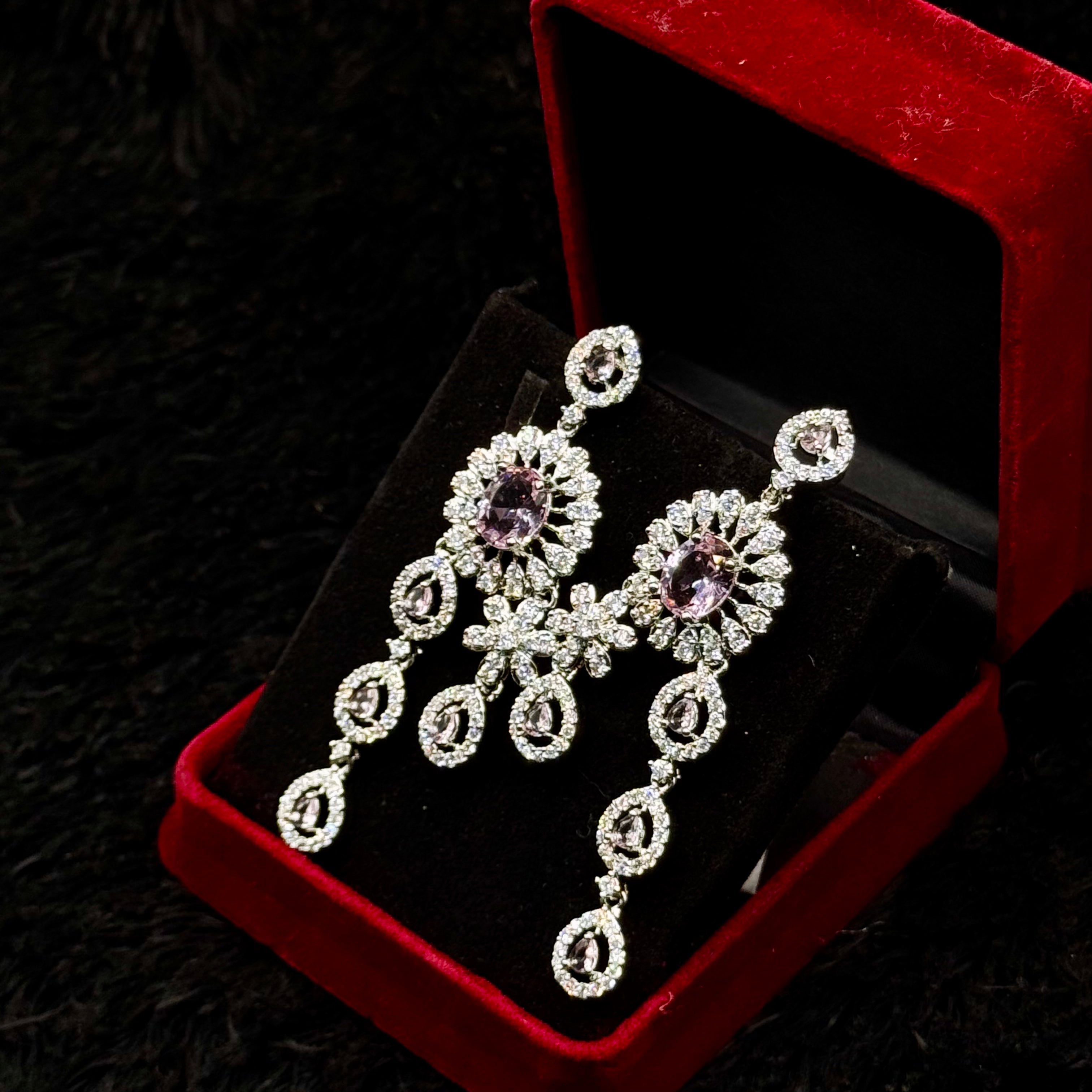 Premium Indian AD Cubic Jewelry Set