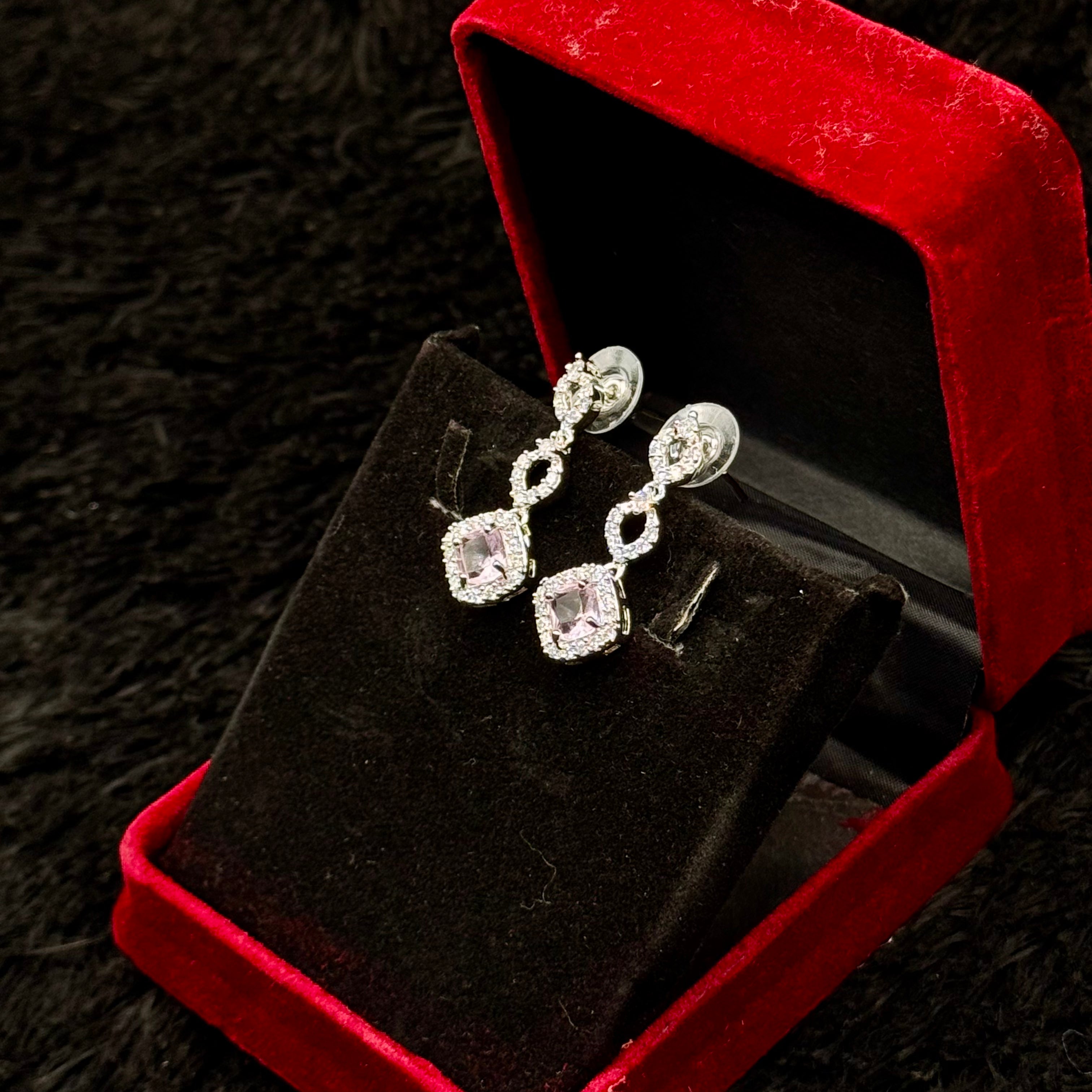 Premium Indian AD Cubic Combo Jewelry Set