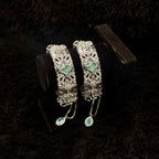 Elegant Zircon Style Openable Bangles