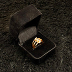 Sparkling Zircon Adjustable Rings