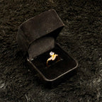 Sparkling Zircon Adjustable Rings
