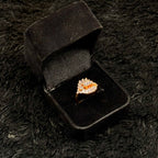 Sparkling Zircon Adjustable Rings