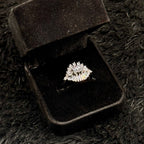 Sparkling Zircon Adjustable Rings