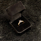 Sparkling Zircon Adjustable Rings