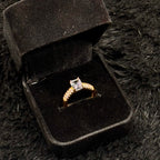 Sparkling Zircon Adjustable Rings