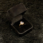Sparkling Zircon Adjustable Rings