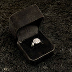 Sparkling Zircon Adjustable Rings