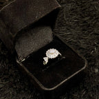 Sparkling Zircon Adjustable Rings