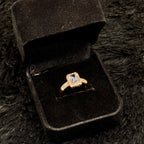 Sparkling Zircon Adjustable Rings