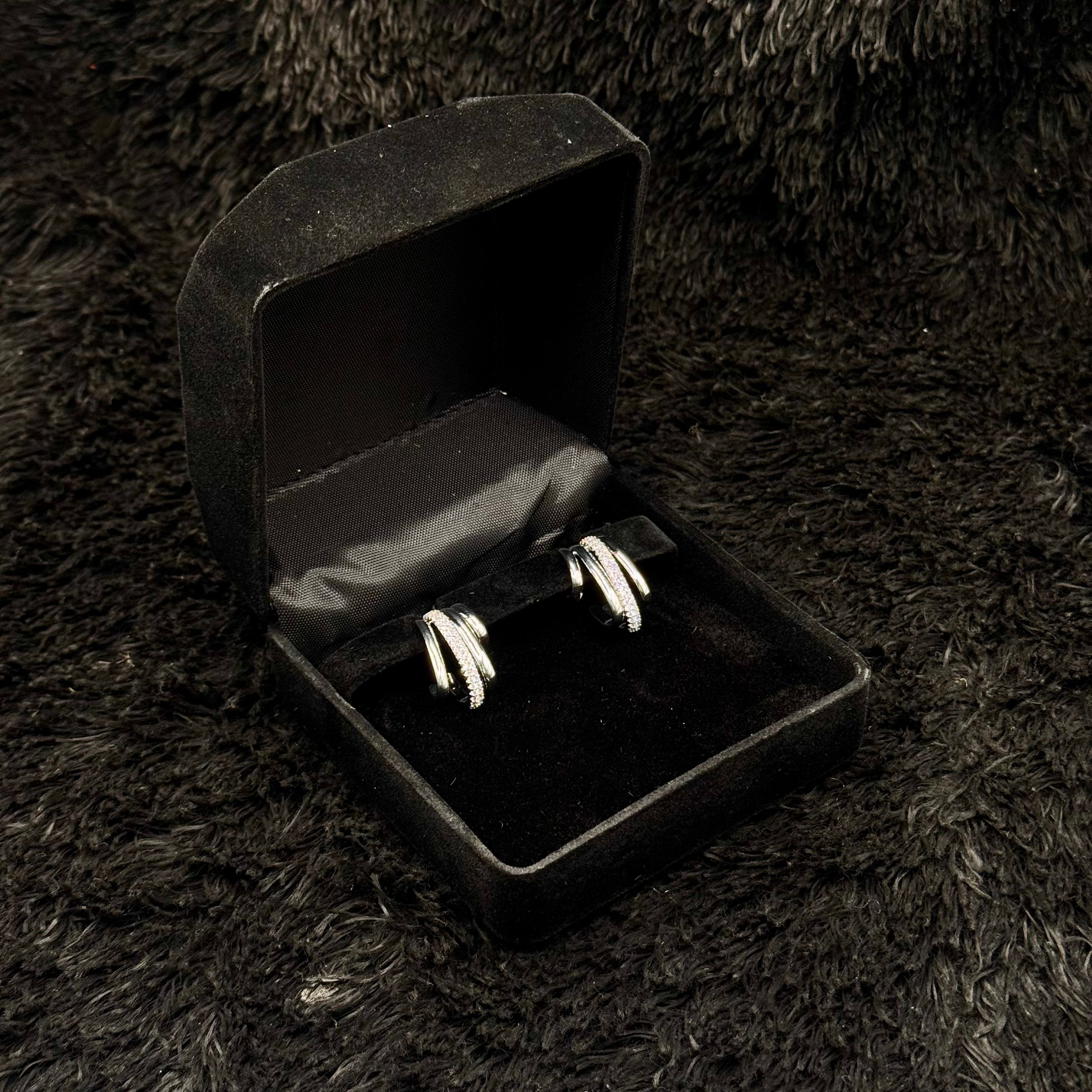 Stylish Silver Earrings