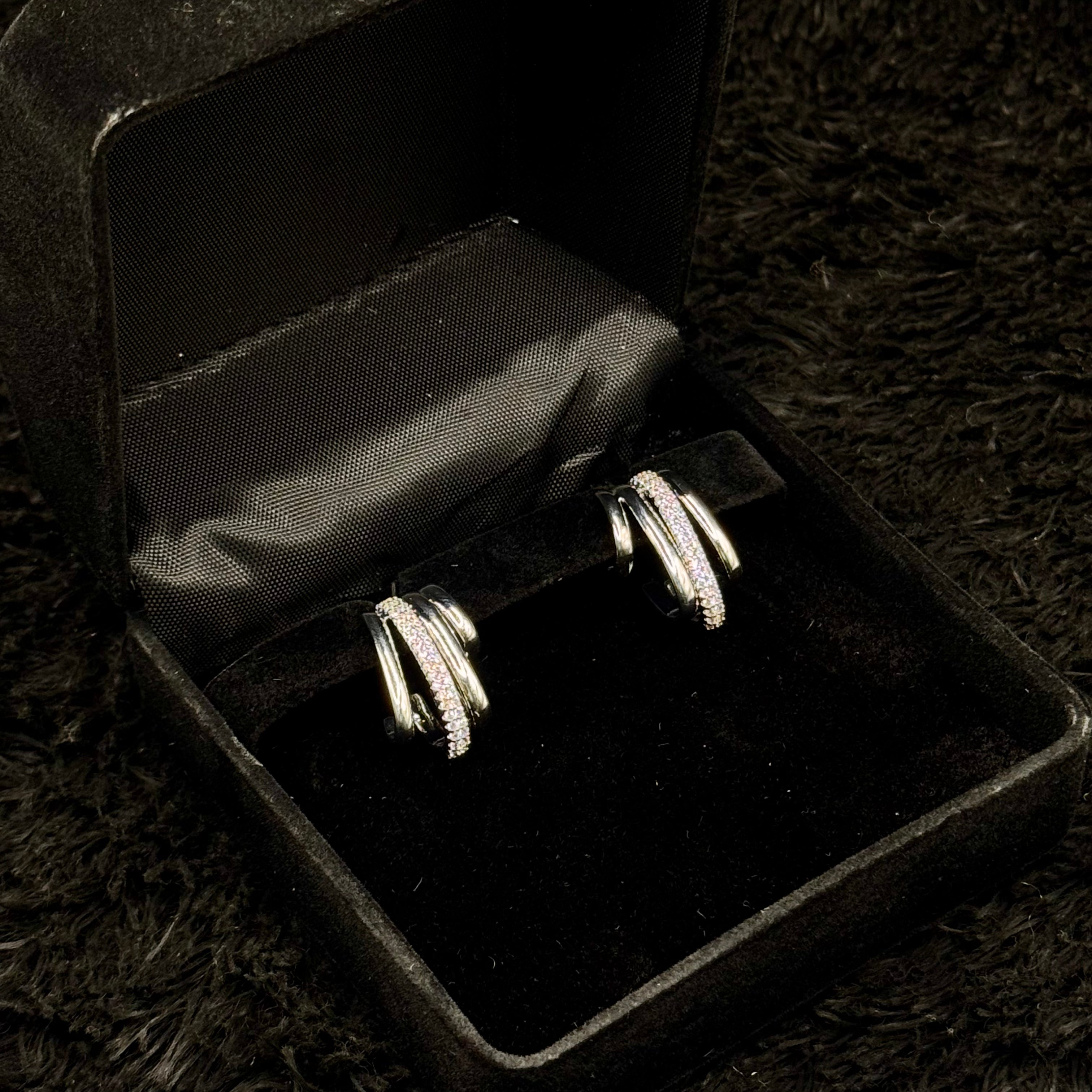Stylish Silver Earrings