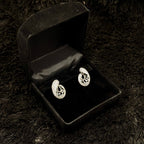 Elegant Silver Stud Earrings