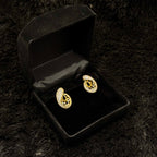 Classic Golden Stud Earrings