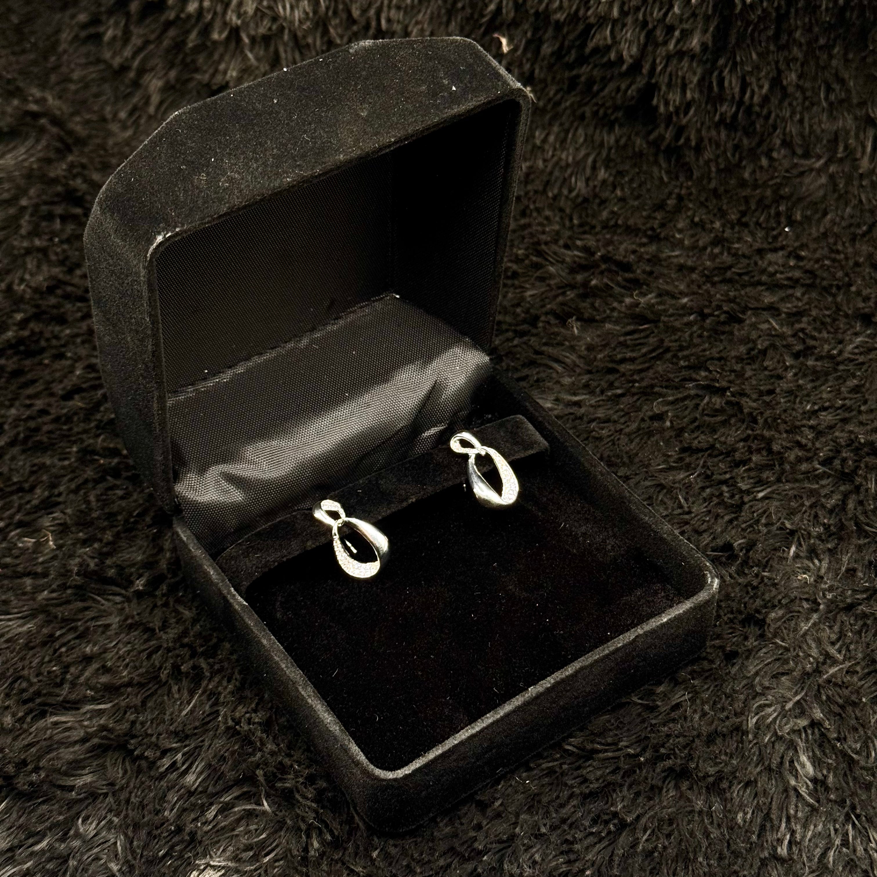 Stylish Silver Stud Earrings
