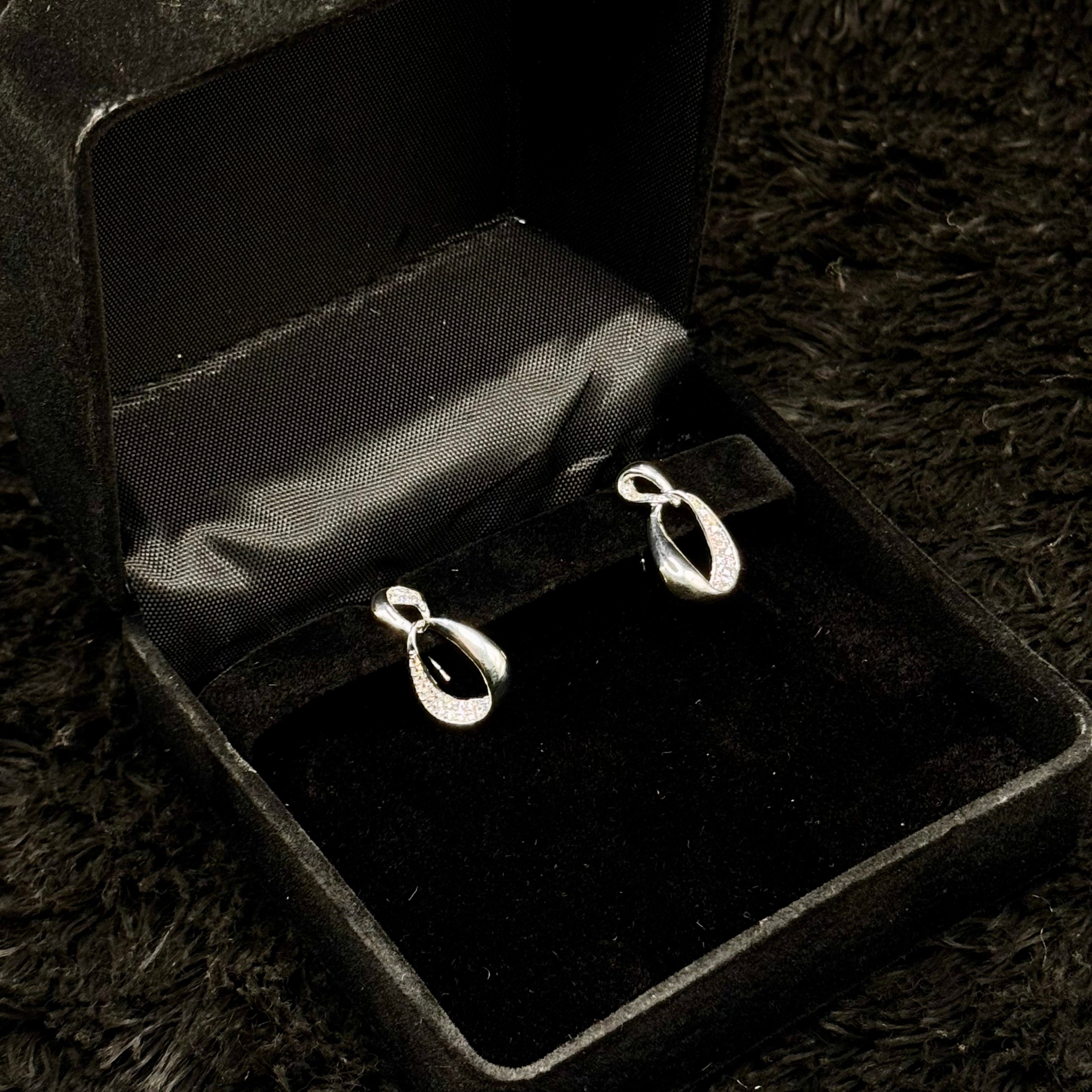 Stylish Silver Stud Earrings