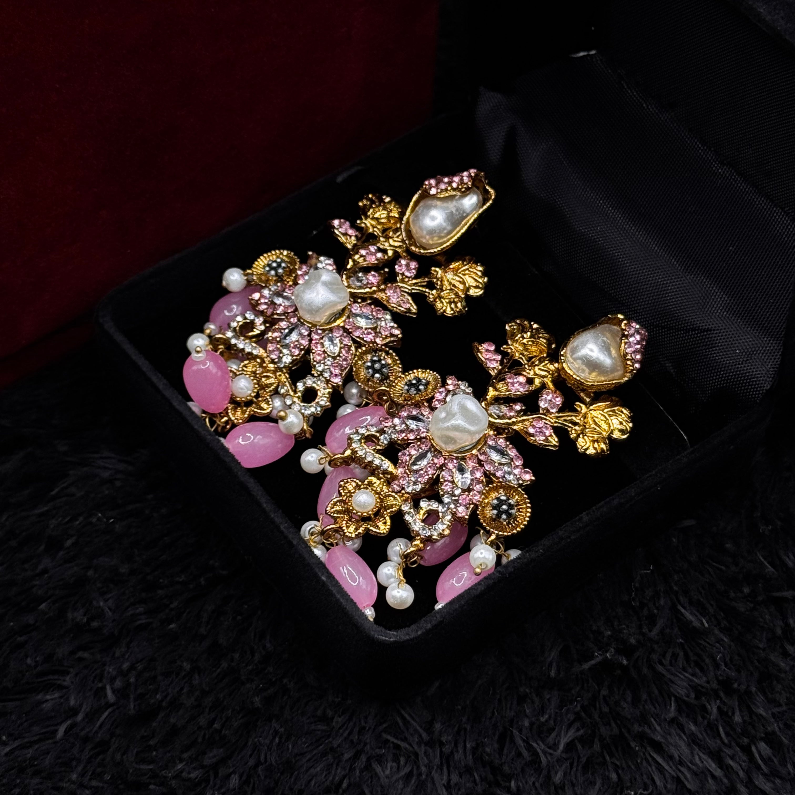 Rajwadi Mother of Pearl Jewelry Set