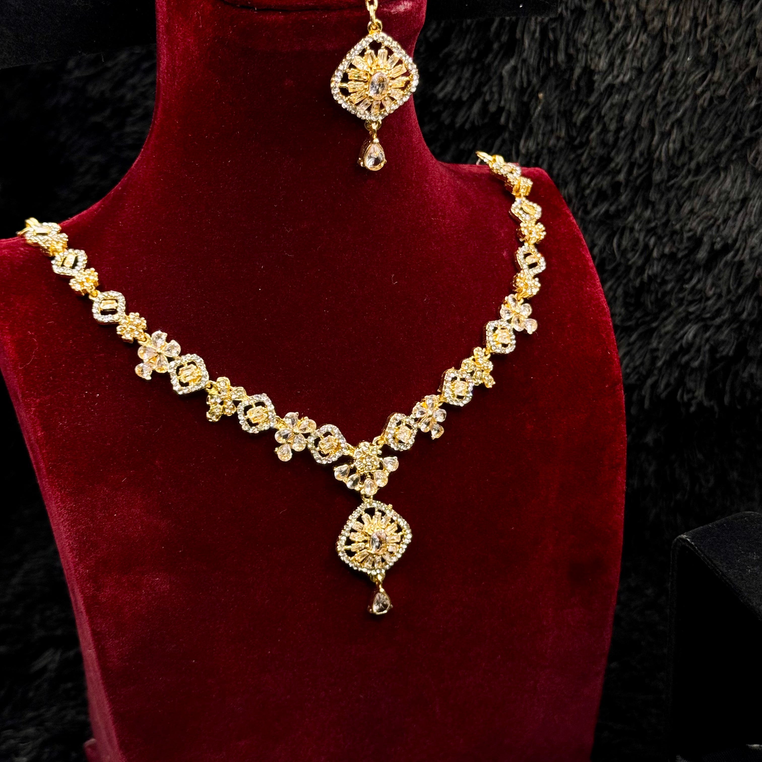 Elegant Indian Necklace Set