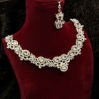 Classic Silver Necklace Set