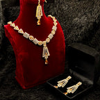 Elegant Golden Necklace Set