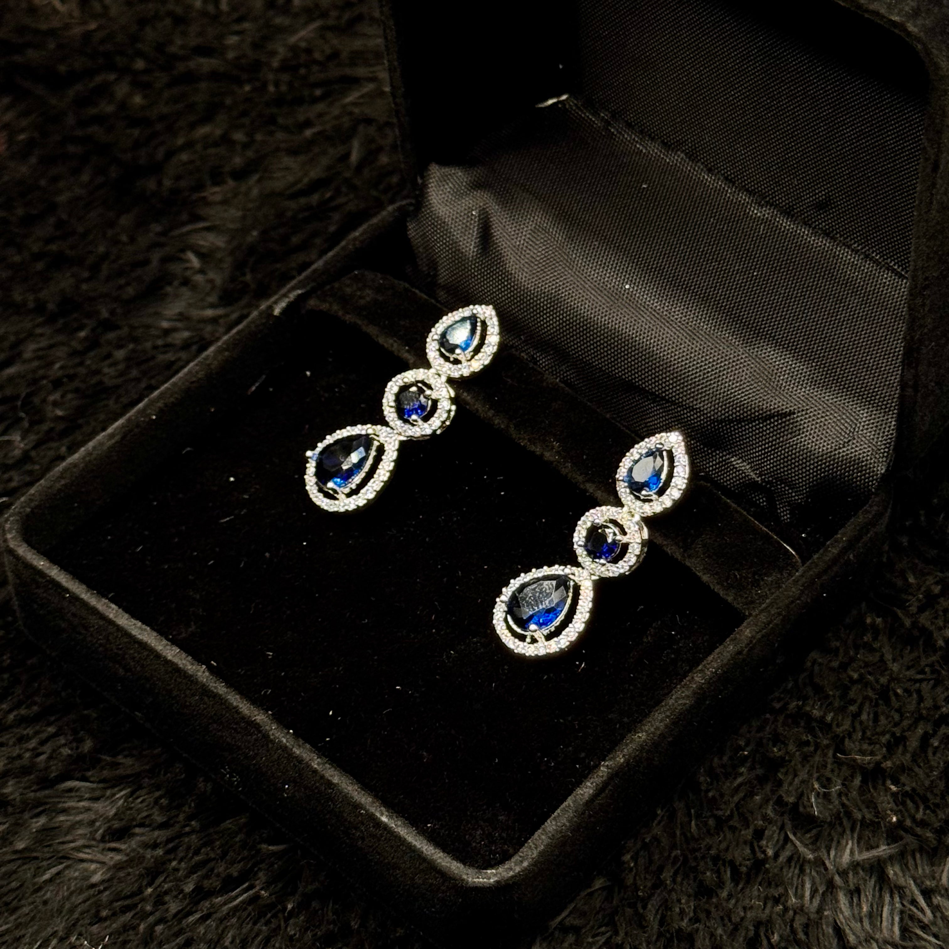 Elegant Indian Double Line Jewelry Set