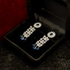 Indian Cubic Jewelry Set (blue)