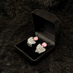 Elegant Indian Style Earrings (pink)