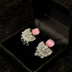 Elegant Indian Style Earrings (pink)