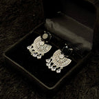 Elegant Indian Style Earrings (black)