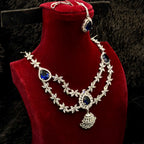 Elegant Double Line Cubic Jewelry Set