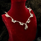 Elegant Cubic Zircon Necklace Set