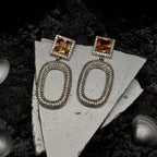 Stylish AD Indian Earrings