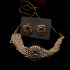 Royal Indian Pearl Pooth Choker Set
