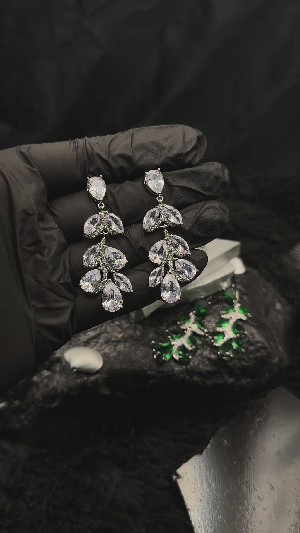 Elegant Indian AD Earrings